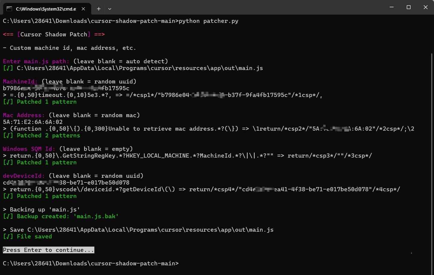 Cursor无限续杯，免费使用！